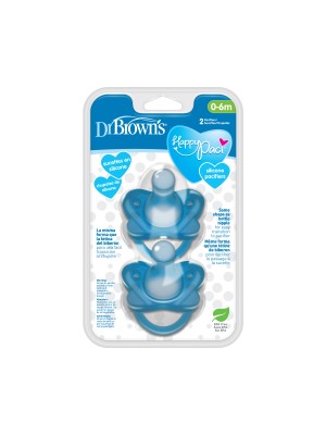 Pepe de silicon UNA PIEZA Azul 2 pack