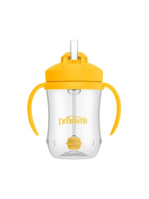 9onz. Vasos entrenamiento pajilla Babys 1st Amarillo