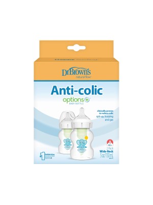 5oz pacha Cuello Ancho 2 Pack Elefante celeste