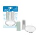 Cepillo Dental de Dedo Gris y verde 2 Pack