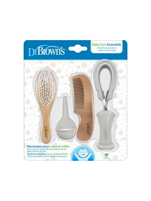 Kit cuidado de Bebe madera 5 Piezas