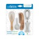 Kit cuidado de Bebe madera 5 Piezas