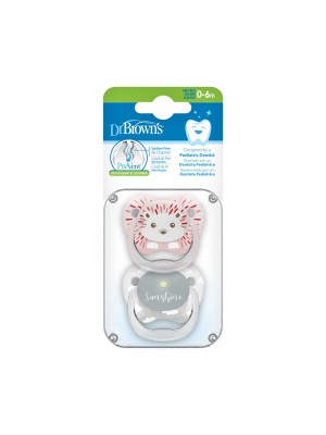 PREVENT  Pepe -Nivel 1 * 0-6M - Rosado y gris, 2-Pack