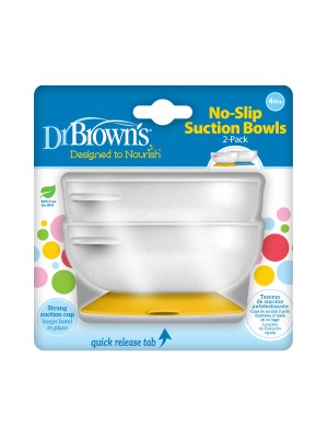 Platos plasticos con succion 2 pack