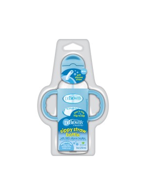 Pacha de Transición Sippy pajilla suave celeste