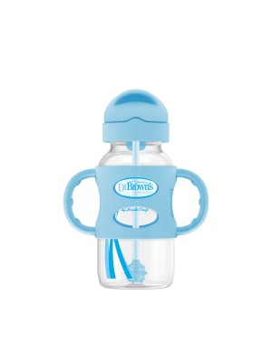 Pacha de Transición Sippy pajilla suave celeste