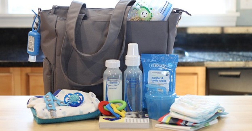 Empacar la bolsa de pañales para cada situación