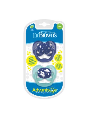 ADVANTAGE Pepe Nivel 1 0-6M azul 2-Pack