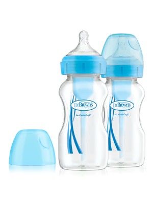 9oz pacha Cuello Ancho, 2 Pack, azul Options+