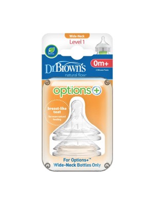 Biberon Silicon Nivel-1 cuello ancho