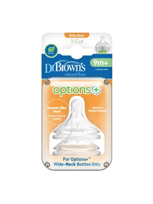 Biberon Silicon Nivel-Y cut cuello ancho
