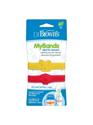 Bandas Identificadoras de Pachas  amarillo-rojo