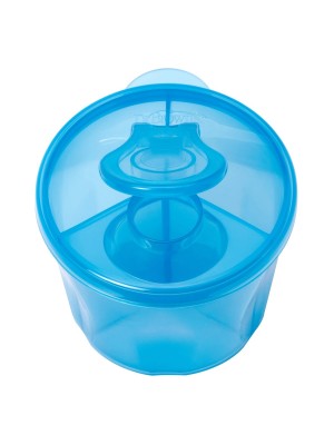 Dispensador de leche corto azul