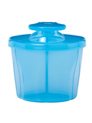 Dispensador de leche corto azul