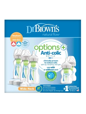 Paquete Newborn Gift Set Cuello ancho OPTIONS+