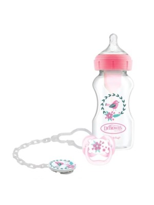 9oz Pacha Cuello Ancho, 2 Pack, Rosado Options+