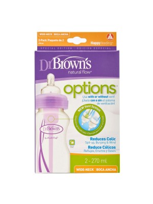 9oz pacha Cuello Ancho, 2 Pack, morada Options+