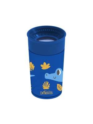 Vaso de Transicion sin boquillas 360 300ml azul