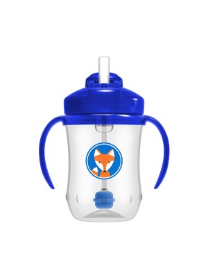 9onz. Vasos entrenamiento pajilla Babys 1st Azul