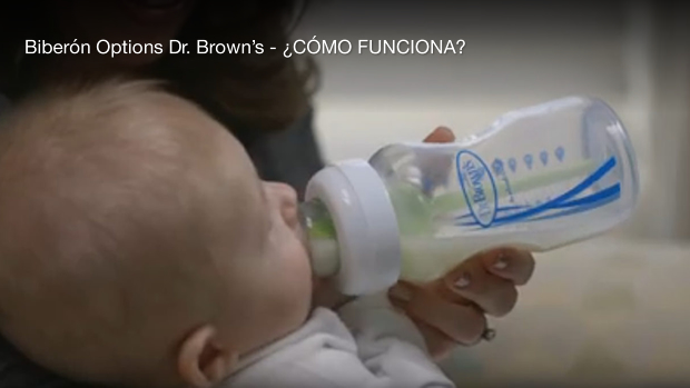 Biberón Options Dr. Brown's - ¿CÓMO FUNCIONA?