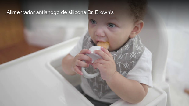Alimentador antiahogo de silicona Dr. Brown's