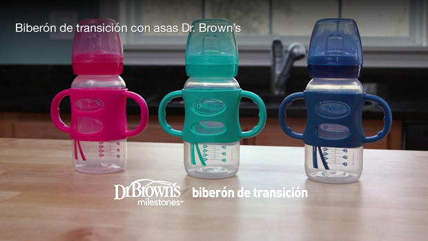 Biberón de transición con asas Dr. Brown's