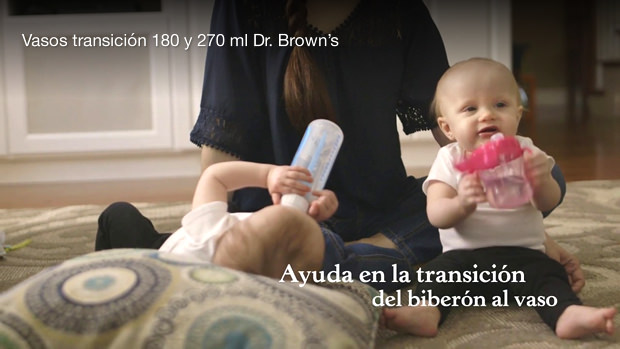 Vasos transición 180 y 270 ml Dr. Brown's